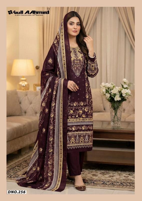 Gull aahmed lawn vol-32 salwar suits wholesale catalogue